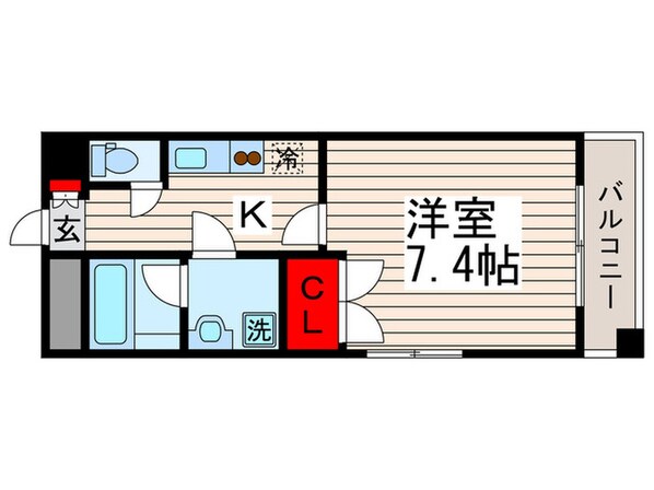 サウザンドコ－トの物件間取画像